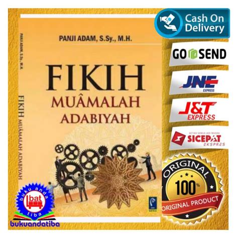 Jual Buku Original Fikih Muamalah Adabiyah Panji Adam S Sy Mh