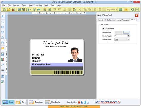 Id Card Maker Software Create Identity Cards