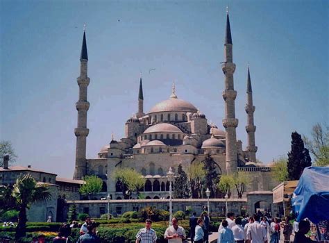 Sultan Ahmed Mosque Or Blue Mosque Istanbul Turkey Apr