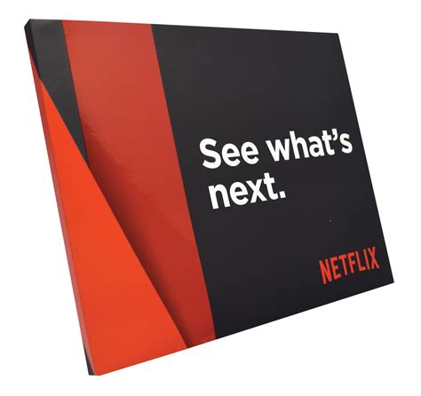 Netflix For Your Consideration Mailer Custom Patented Video Brochures