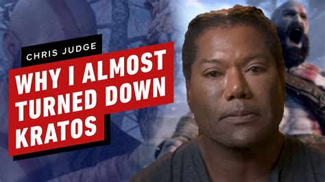 Why Chris Judge Almost Turned Down Kratos Youtube