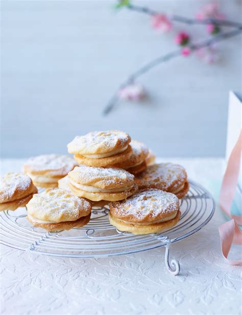 Viennese Whirls With Vanilla Bean Buttercream Sainsbury`s Magazine Recipe Afternoon Tea