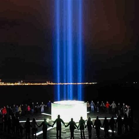 Imagine Peace Tower Iceland Whats On In Reykjavik Iceland