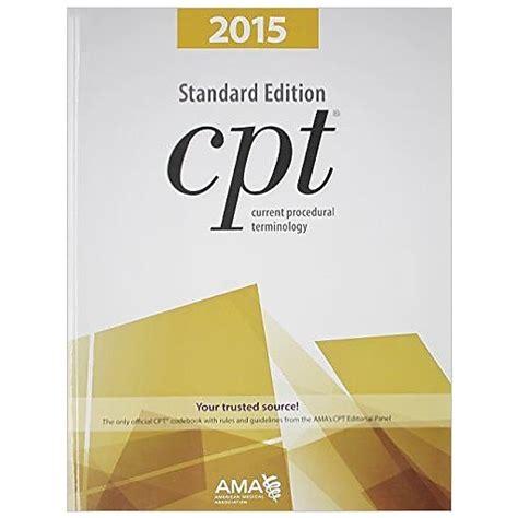 Ama Cpt Code Books Standard Softbound 2015 At Staples
