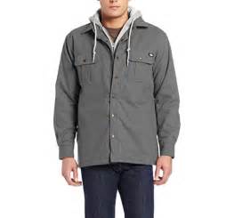 Dickies Mens Canvas Shirt Jacket With Quilted Lining Only 3599 Men