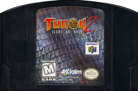 Turok 2 Seeds Of Evil Cover Or Packaging Material MobyGames