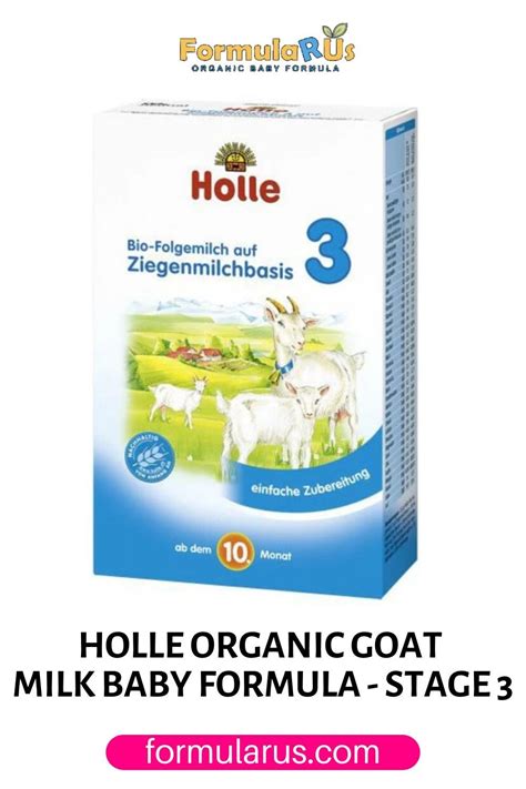 Holle Organic Goat Milk Baby Formula Stage 3 400g Goat Milk Baby