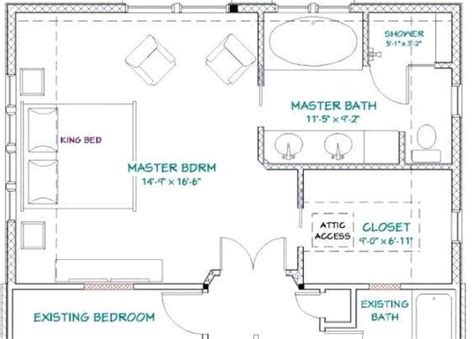 Master Bedroom With Bathroom Floor Plans Psoriasisguru Com
