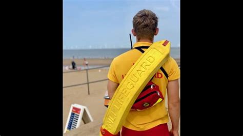 Skegness Rnli Lifeguard Rescues Six Year Old Girl Rnli