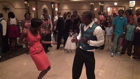 His top would not stay up. Dance TO SHASHIWOWO at African-American Wedding - YouTube