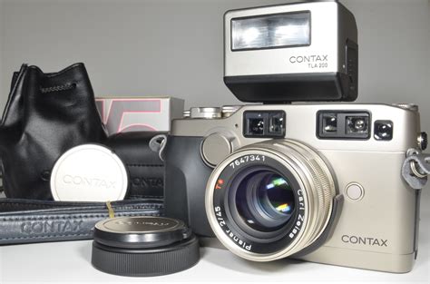 Contax G2 35mm Film Camera Planar 45mm F2 Tla200 A0343 Superb