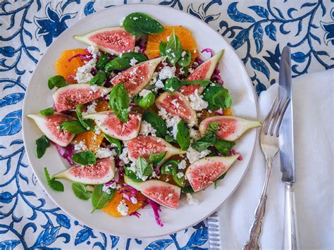 Foodie Friday Fig And Orange Salad The Interiors Addict