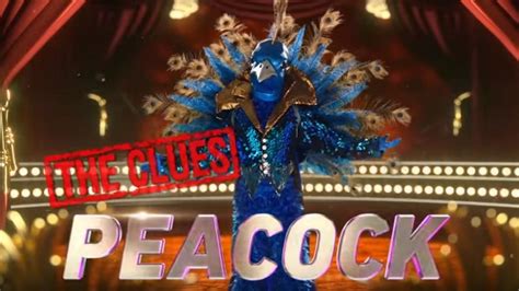 The Masked Singer Peacock Clues And Guesses So Far 2019