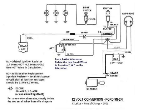 Most of the wiring diagrams posted on this page are scans of original ford diagrams, not aftermarket reproductions. Wiring Diagram For 1944 Ford 9n Tractor
