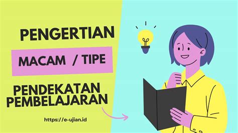 Pendekatan Pembelajaran Mengoptimalkan Proses Belajar Mengajar E Ujian Id