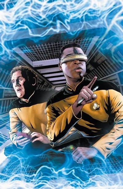 Star Trek The Next Generation Intelligence Gathering 3 Artist Print
