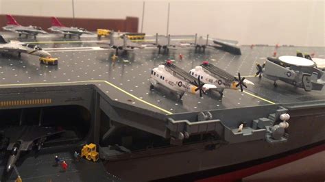 1350 Tamiya Uss Enterprise Aircraft Carrier Completed Project Youtube