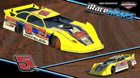 Logan Koteles Dirt Late Model From Iracewraps By Michael E Trading
