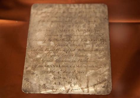 Heres What They Found Inside Paul Reveres Time Capsule Paul Revere