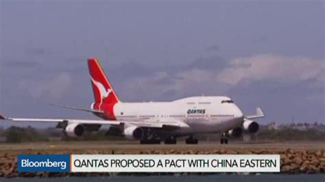 Watch Qantas China Eastern Proposed Alliance Hits A Snag Bloomberg