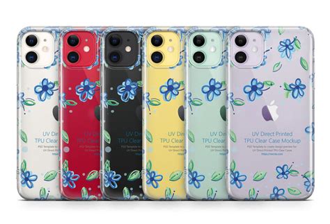 Iphone 11 2019 Tpu Clear Case Mockup — Vecras