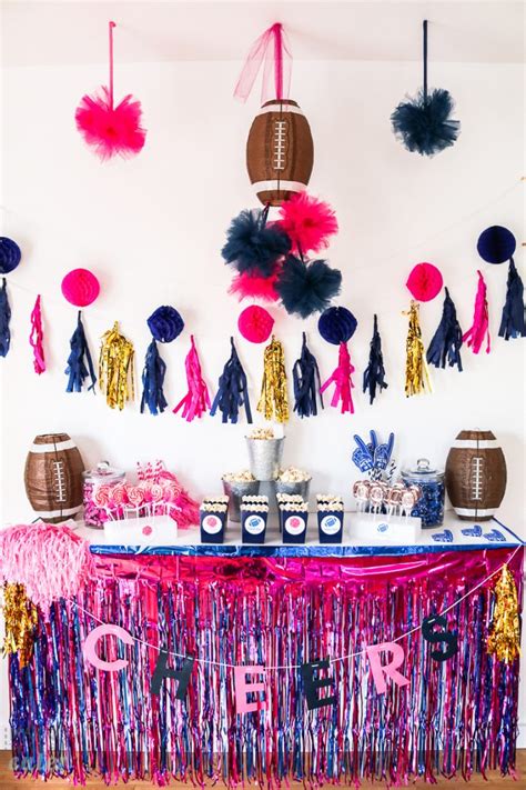 How To Throw An Amazing Football Baby Gender Reveal Party