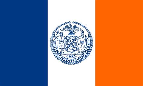 New York Flag Color Codes