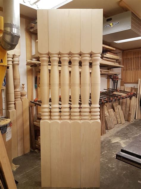 6 Custom Turned Porch Posts That Match The Customers Original Post