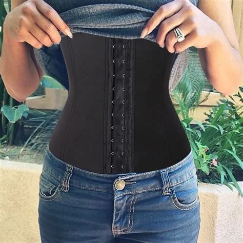 Body Waist Trainer Shapers Underbust Belt Corset Fitness Fat Burning