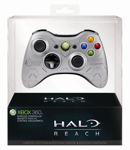 Microsoft Xbox 360 Halo Reach Wireless Controller Manette De Jeu