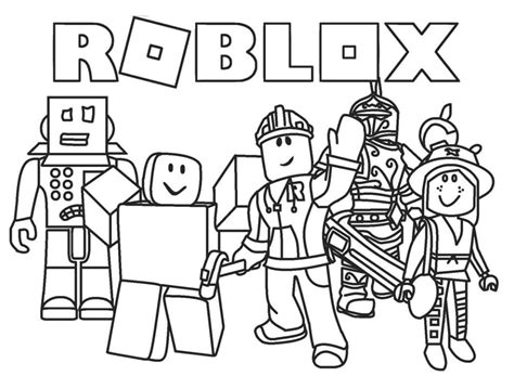 Roblox Coloring Pages Free Printable Coloring Pages For Kids