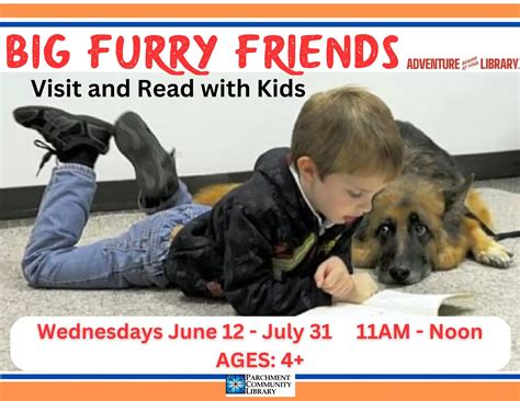 Big Furry Friends Read with Kids – NowKalamazoo