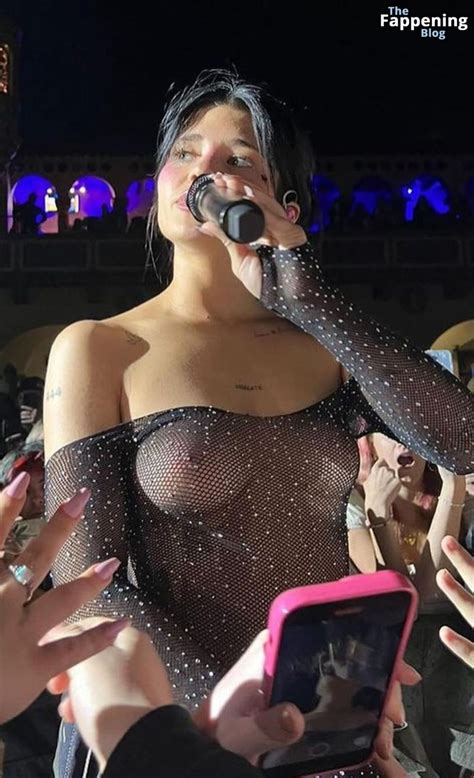 Nessa Barrett Flashes Her Nude Tits At Concerts Photos Thefappening