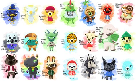 Animal Crossing Villager Template