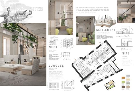 Urban Zoo Coworking Design Challenge Competition Winners Interior
