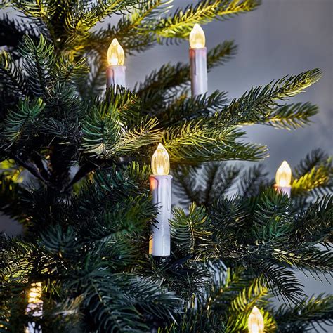 Creative 10 Led Candle Light Christmas Tree Decorations Flameless
