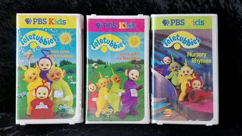 Teletubbies Pbs Kids Vhs Lot Of 3 Volumes 123 794054598032 Ebay