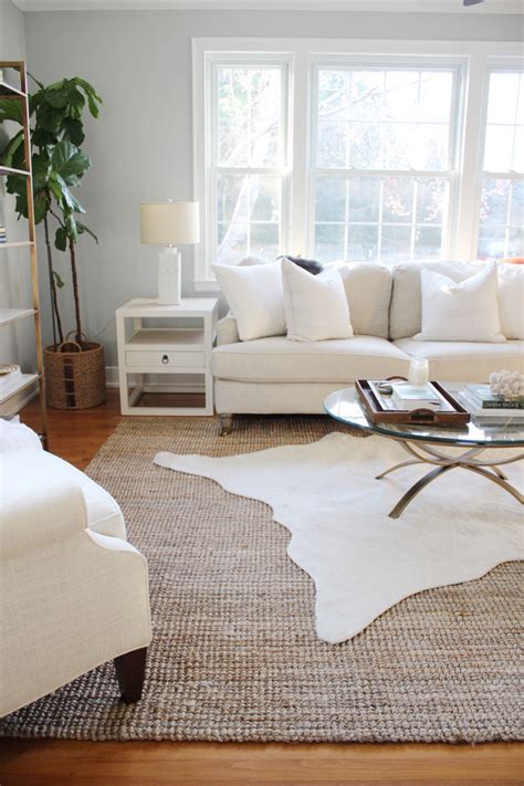 How To Perfect The Layered Rug Look The Everygirl Rugs In Living