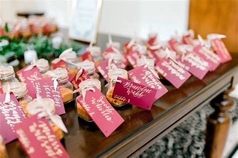 Wedding Favor Ideas Miniature Bottles Of Spices Are Lined Up On A