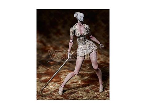 FREEING Silent Hill 2 Bubble Head Nurse Figma Af Action Figura Freeing