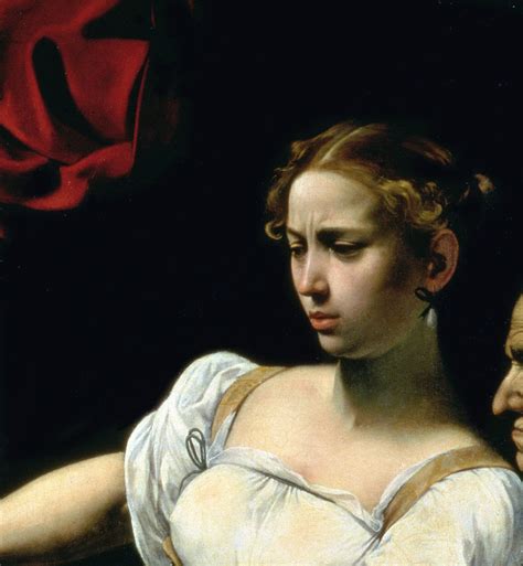 Detail From Judith And Holofernes 1599 Painting By Michelangelo Merisi