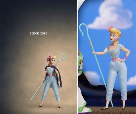 Toy Story 4 Bo Peep Poster Bo Peep Is Back Quick Teaser And