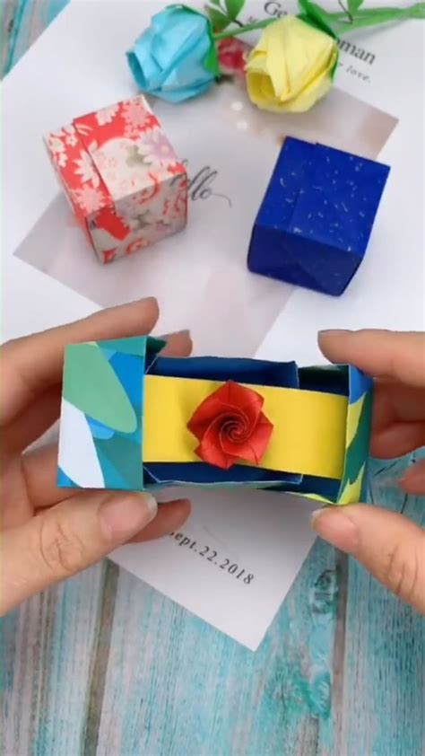 How To Make A Paper Ring Box Steps By Steps Producing An
