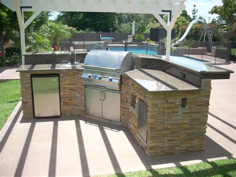 When planning smaller spaces such as this one, consider efficient layouts. DIY Packages Build Your Own San Antonio | Outdoor kitchen kits, Outdoor kitchen design, Outdoor ...