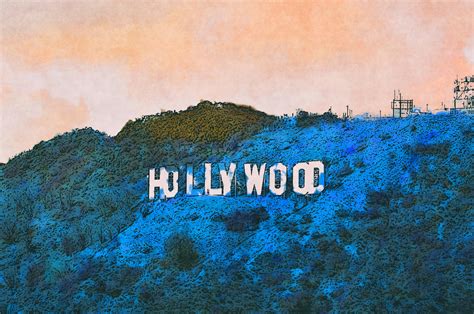 Hollywood Sign Poster Free Stock Photo Public Domain Pictures