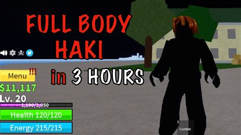 Lvl1 Noob Gets Full Body Haki In 3 Hours Bloxfruits Youtube