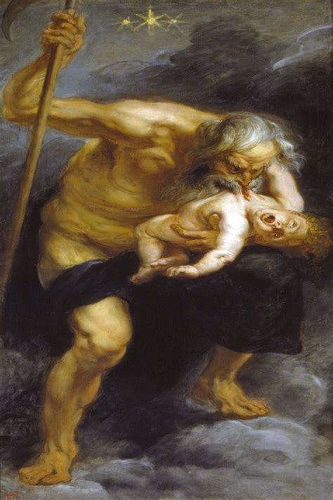 Peter Paul Rubens Saturn Or Saturn Devouring His Son Print Etsy