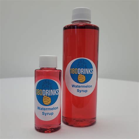 Watermelon Syrup For Cocktails Ontario And Canada 180 Drinks