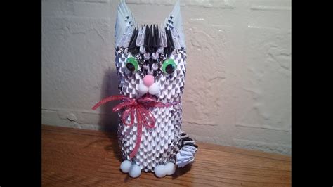Maybe you would like to learn more about one of these? How to make 3D origami cat - YouTube
