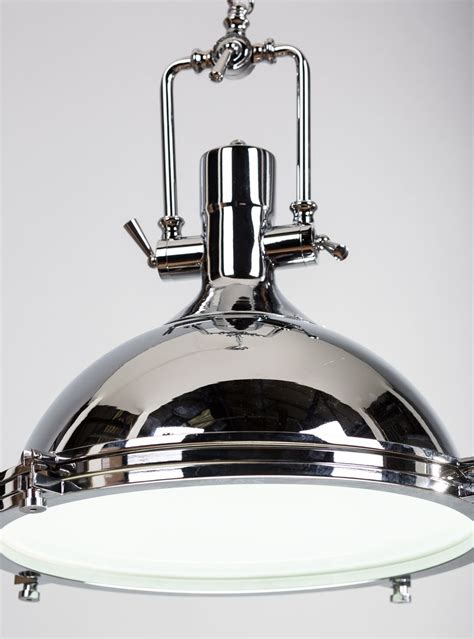 Kitchen ceiling lighting is a tricky business. Industrial factory vintage kitchen chrome lights ceiling ...
